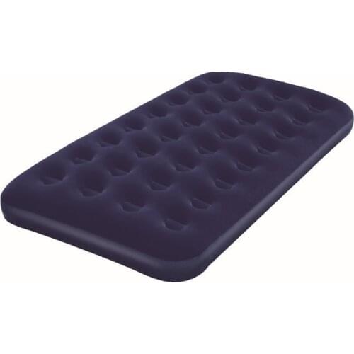67001 Bestway 188x99x22cm Flocked Air Bed(Twin) 74"x39"x8.5" Honeycomb Flocked Home Mattress Indoor Outdoor Air Mattress Air Bed