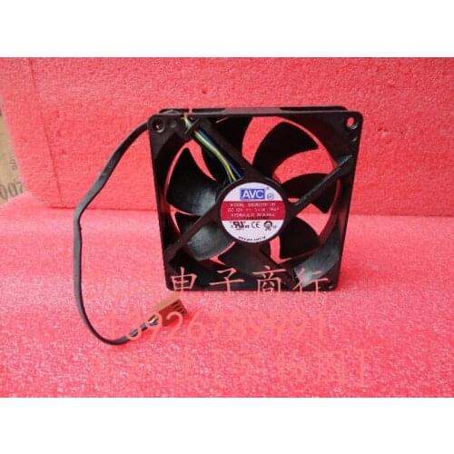 Avc 9025 9cm 4 needle line isothermia pwm hydraulic bearing computer case cpu cooling fan