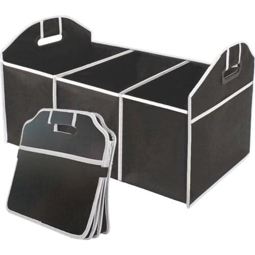 EAFC Car Multi-Pocket Organizer Large Capacity Folding Storage Bag Trunk Stowing and Tidying