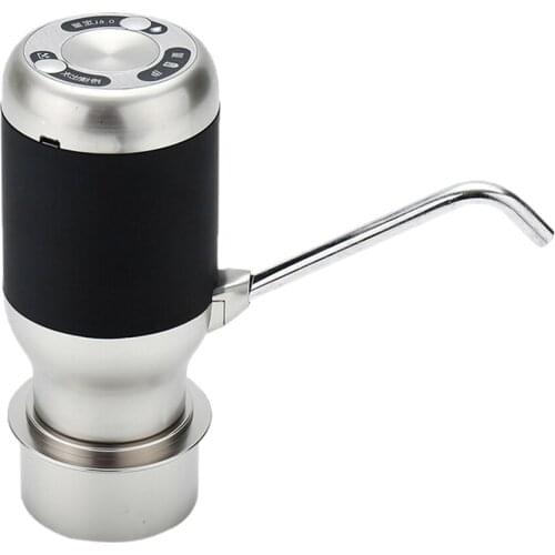 Wireless Electric Drinking Water Pump with Charging Indicator Automatic Red /Black Drinking Water Pump