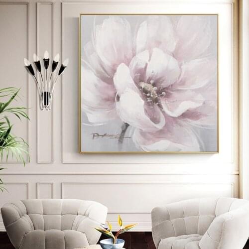EECAMAIL pink peony living room decoration diamond painting DIY 5d No Frame Full diamond embroidery Cross stitch kits