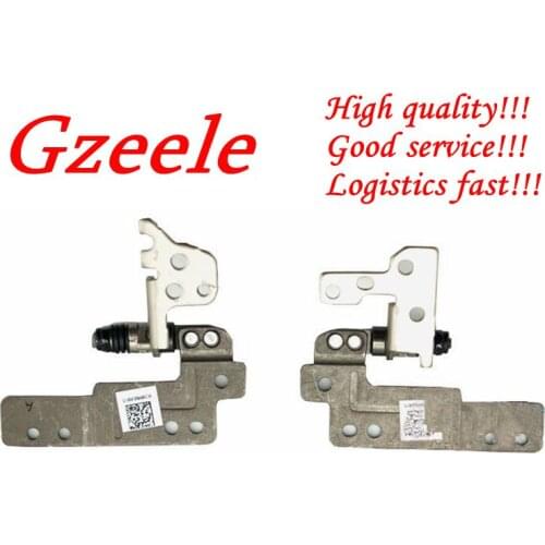 GZEELE used LCD hinge For Dell Latitude E7450 Left Right LCD support Hinges set A pair 14"