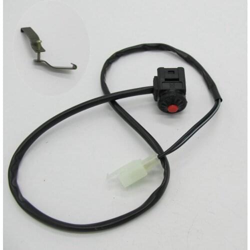 Motorcycle Kill Switch Horn Stop Button for Handlebar Pit Dirt Motor Bike