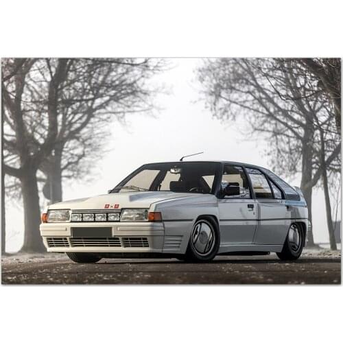 Wall Picture 1985 Citroen BX 4TC Car Canvas Painting Posters and Prints Wall Art Modern Home Decoration