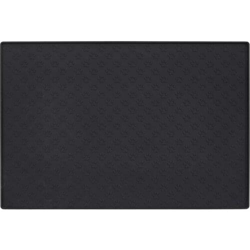 Pet Placemat for Dog and Cat, Mat for Prevent Food and Water Overflow, Suitable for Small, Medium Pet