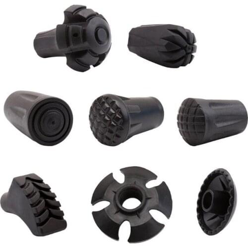 Basket snow sport Trekking pole nordic rubber camp hike protector climb replacement alpenstock outdoor tip cap walk stick cane