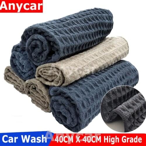 Car Wash Brush Car Wash Microfiber Towel Car Cleaning Drying Cloth Hemming Car Care Cloth Detailing Car Wash Towel