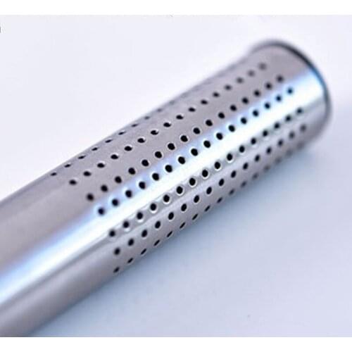 C5AD Stainless Steel Tea Infuser Stick Pipe Filter Steeper Teapot Coffee Loose Leaf Herbal Holder Strainer Tube Spices Tools