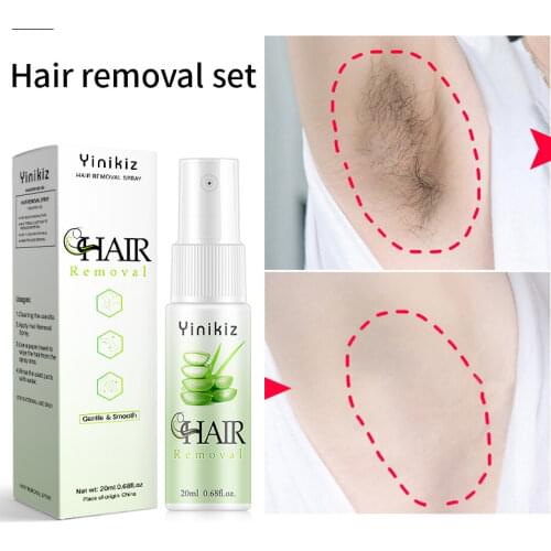 Hair Removal Spray Inhibitor Hair Growth Spray Skin Smooth Repair Essence Shrink Pores Dropshipping