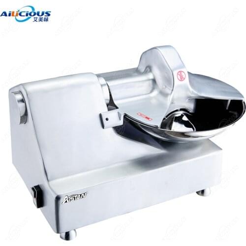 HLQ8 5.5L Commercial Electric cutting mixer for meat and vegetable meat chopper food cutter Machine Stainless Steel