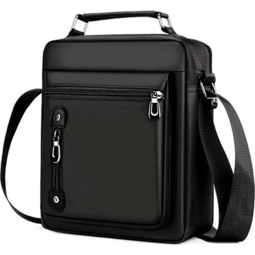 תיק Brand Mens Crossbody Shoulder Bags High Quality Tote Fashion Business Man Messenger Bag Big Size Split Nylon Bags