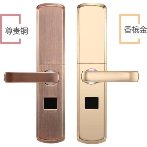 Smart fingerprint lock home security door automatic electronic password lock door dormitory hotel door lock