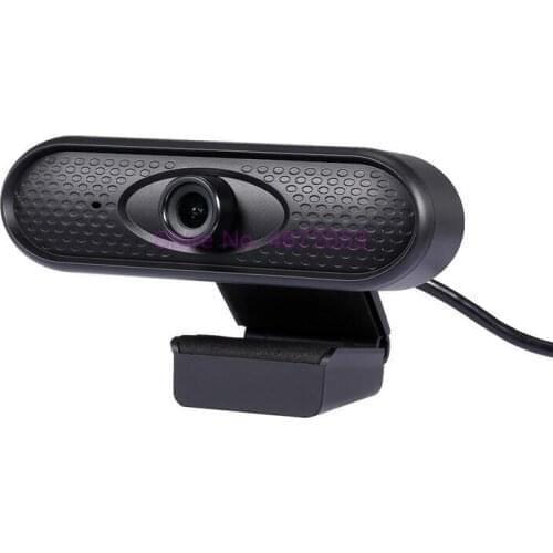 50pcs/lot HD 1080P Webcam USB Pc Computer Camera with Microphone Driver-free Video Webcam for Online Teaching Live Broadcast