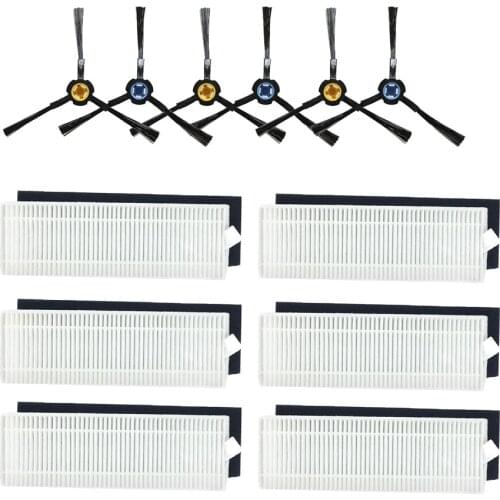 Parts Dust Filter Mop Pad Rag Hepa Filter Side Brush Mop coth Replacement for chuwi ilife A7 A9S robot vacuum cleaner