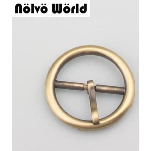 30PCS 4 colors 32mm (1-1/4 ") bronze turnbuckle belts pin buckle round pipe buckles,DIY Bags Belt Strap Buckles Sewing