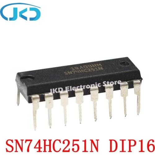 10pcs SN74HC251N 74HC251N 74HC251 DIP-16 New IC
