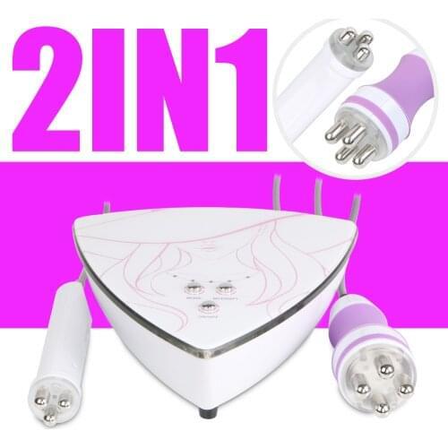 Surebeauty 2in1 Two Handles multipolar RF Facial Wrinkle Removal Anti Aging Skin Tightening Beauty Machine