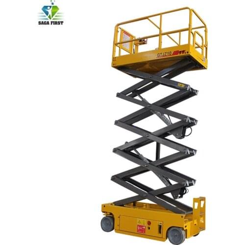 300kg Automatic Self Propelled Aerial Work Platform Scissor Lift