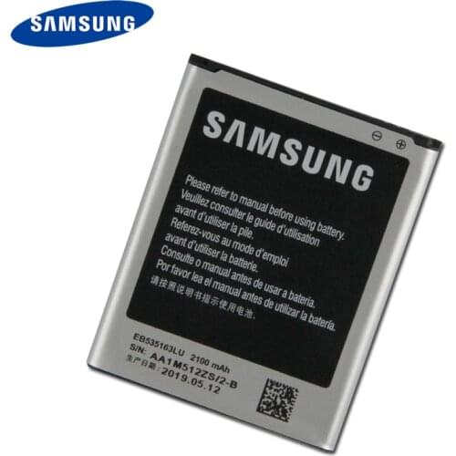 Original Replacement Phone Battery EB535163LU For Samsung Galaxy I9082 I879 I9118 Neo+ i9168 i9060 Rechargeable Battery