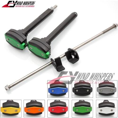 Motorcycle CNC Aluminum Falling Protection Frame Sliders Crash Protector For Kawasaki ZZR1400 ZZR 1400 ZX-14R ZX14R 2017 2018