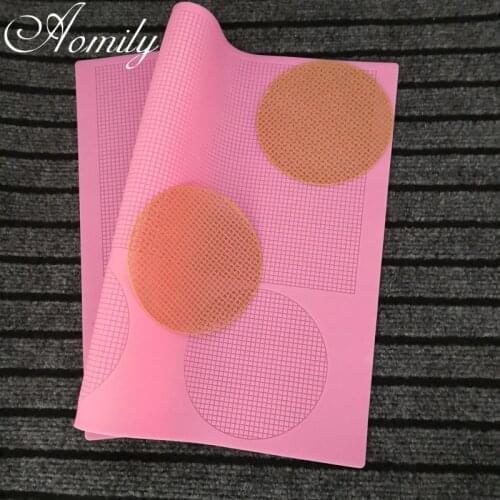 Aomily 36cm Mesh Lace Silicone Mold Cake Border Decoration Tool Fondant Cake Hollow Out Mold Food Grade Silicone Mat Baking Mold