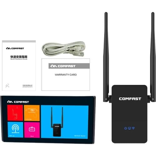 For Comfast CF-WR302S 300M WiFi Repeater Antenna Signal Amplifier Booster Router Extender Wireless Repeater Access Point US Plug