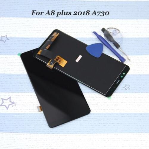 For Samsung Galaxy A8 plus A730 A730F LCD Display Touch Screen Digitizer Assembly LCD for Galaxy A8+ 2018 Duos 6