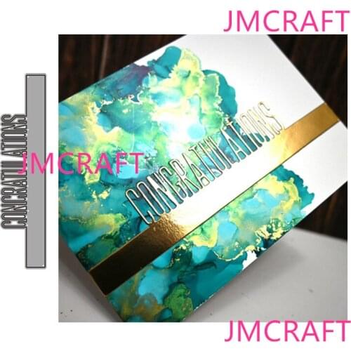 JMCRAFT 2021 New English letter border #4 Metal Cutting Dies DIY Scrapbook Handmade Paper Craft Metal Steel Template Dies