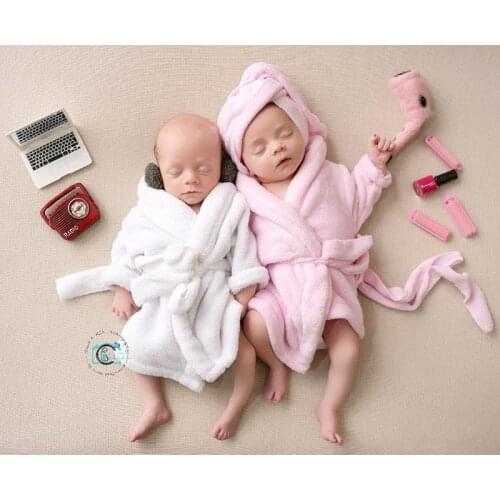 Newborn Photography Props Mini Perm Rods Cap Shoots for Baby Mini Camera Computer Photo Shoot Photo Girl Studio Props Accessorie