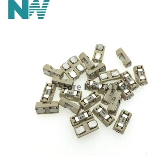 10pcs 0154001.DR Surface Mount Fuses Fuseblock w/ fuse 1A OMNI BLOK Fuse Chip Very Fast Acting 1A SMD Solder Pad