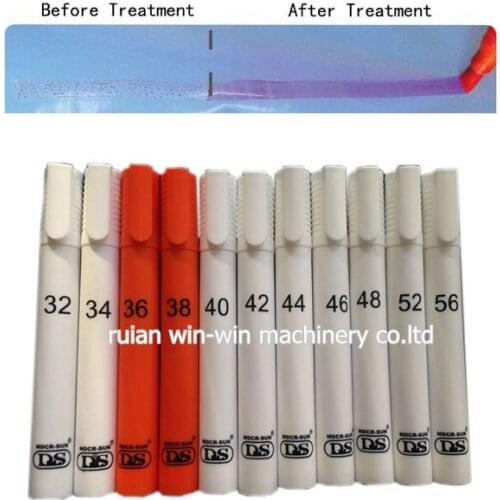 32 34 36 38 40 42 44 46 48 50 52 54 56 corona dyne test pen for film surface capacity 50ml