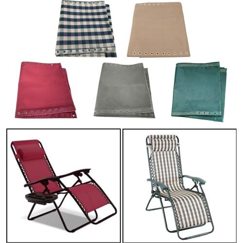 Replacement Fabric Couch Cloth for Patio Sling Folding Recliner Couch Outdoor for All Standard Folding Sling Chairs
