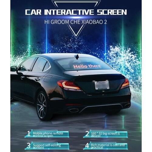 LED Wireless Rechargeable Advertising Light Outdoor City Car Display Light