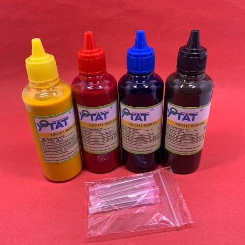 YOTAT 4*100ml/Bottle Sublimation Ink GC21 GC31 GC41 for Ricoh GC21H GC31H GC41H