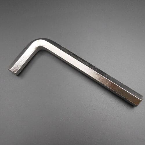 2PCS X HQ NEW Metric M12 Allen Hexagonal Wrench L Hex Key CR-V L-Wrench 12MM Nickel-plated L-Shaped Spanner L-Wrenches *DT105X2