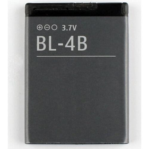 BL-4B 700mAh BL4B Rechargeable Phone Battery Li-ion Polymer Batteries for Nokia 2505 3606 3608 2670 5000 6111 N75 BL 4B