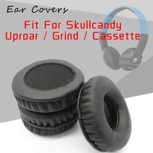 Ear Pads For Skullcandy Uproar Wireless Headphone Earpads Replacement Headset Ear Pad PU Leather Sponge Foam
