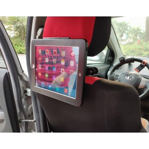 Tablet car Taxi headrest mount secuirty lock holder for Samsung Galaxy Tab A7 10.4 inch/ S6 Lite/ Tab A 10.1/10.5/ S4/ S5E