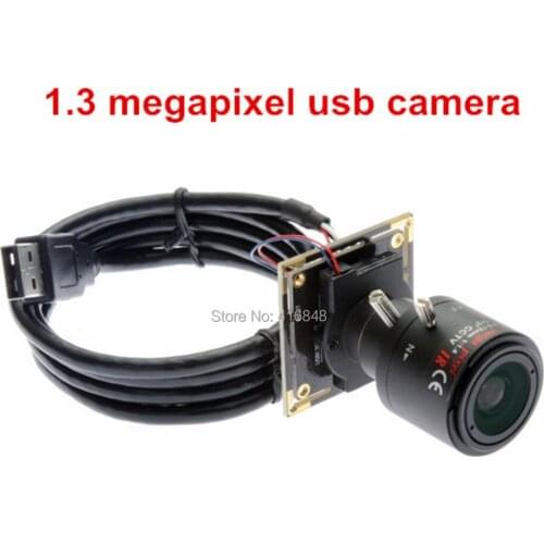 Mac ,Linux ,Android,Windows 1.3MP 1280*960 MJPEG YUY2 2.8-12mm varifocal lens cmos usb camera module for Project video capture
