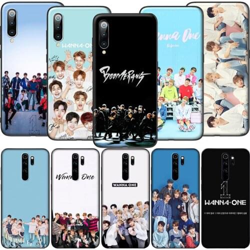 GX256 Wanna One Soft Silicone Case for Redmi Note 4X 5 5A Prime 6 6A 7 7A 8 8A 8T 9 9A 9C 9S Pro Lite