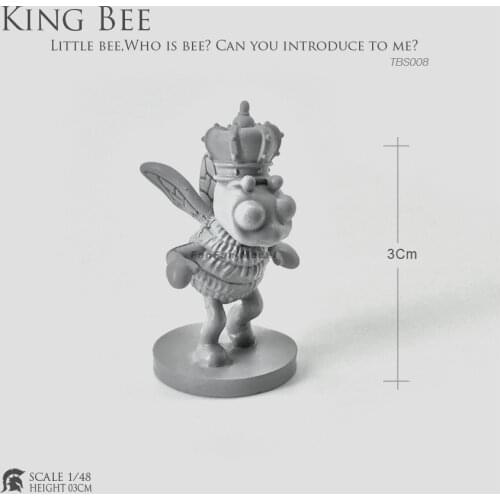 1/48 Resin Kit Little Bee Flying In Flowers (king Bee) Resin Soldier 30-40mm Tbs008