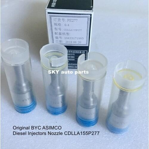 Original BYC ASIMCO Diesel Injectors Nozzle CDLLA155P277 PZ277 10433171993 (12pcs)