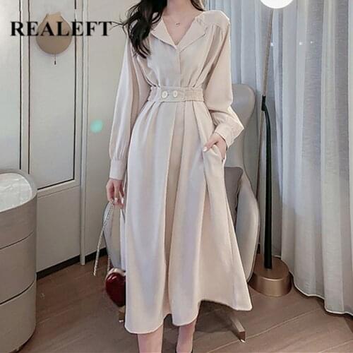 Fashionable Shirt Dresses REALEFT China