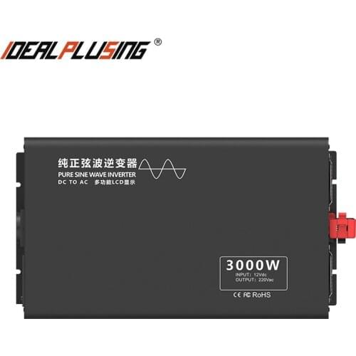 Made in China off grid solar inverter 12v 24v 48v 60v 72v 84v dc to 100v 110v 120v 220v 230v 240v ac 3KW pure sine wave inverter