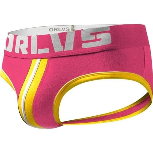 Europe And The United States Sexy Cotton Breathable Buttocks Underwear Tide Mens Pants Personality Striped Underwear