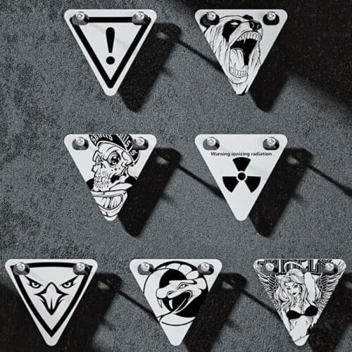 1Pc Magnetic Bicycle Reflective Stickers LED Outdoor Sport Bike Night Safety Warning Reflector Cycling Road MTB Reflective Stick