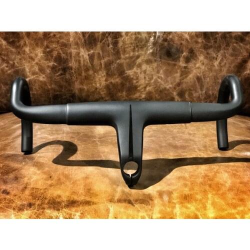 T800 carbon Handlebar Road Bike Handle Bars Ultralight Carbon Fibre Bicycle bars integrated