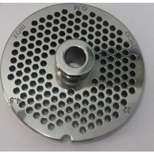TC-32# Meat Grinder Parts Stainless steel grate 4.5mm hole 99.5mm diamater 1cm thickness