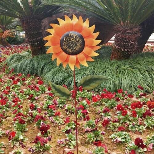 Outdoor Fall Plant Stake Garden Yard Landscape Decoration Art