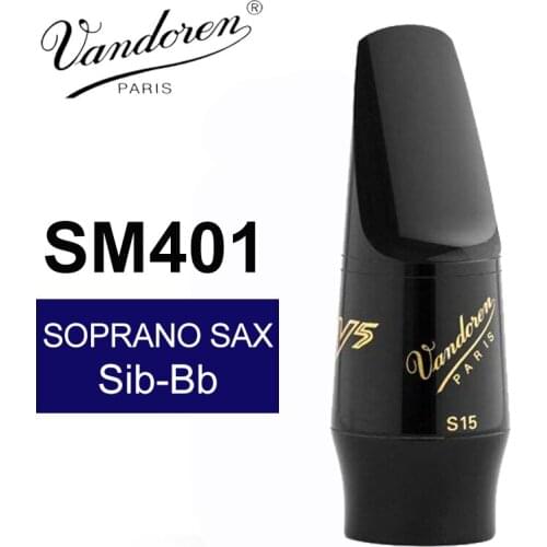 Vandoren SM401 S15 V5 Series Soprano Sax Mouthpiece / Soprano Sib-Bb Saxphone Mouthpiece